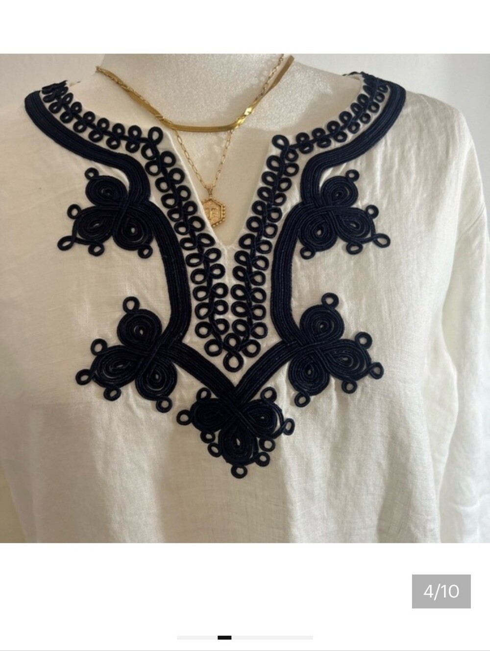 SYMPLE NYC LARGE LINEN TUNIC